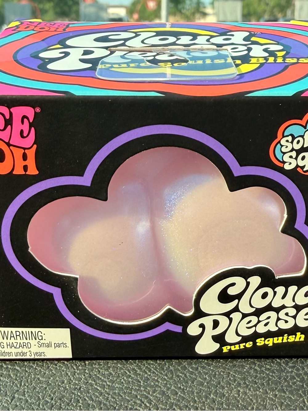 Pure Squish Kids Toy - Pink Cloud